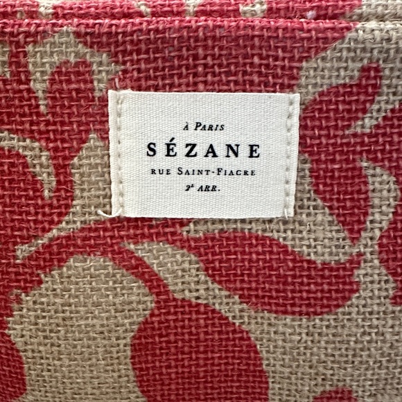 Beautiful Cosmetic Bag with a floral design.